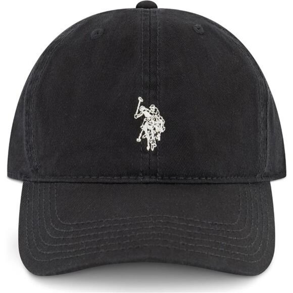 Cotton baseball hat adjustable strap curved brim embroidered logo cap unisex - Picture 1 of 8
